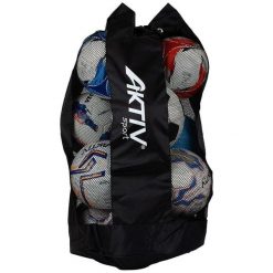 Torba na piłki Aktivsport na 12-15 piłek. Czarne torby sportowe AKTIVSPORT, bez wzorów. Za 78.75 zł.
