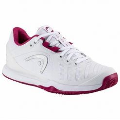 Buty do tenisa damskie Head Sprint Evo 3.0. Białe buty do biegania Head, bez wzorów, z materiału, bez zapięcia, do biegania. Za 499.99 zł.