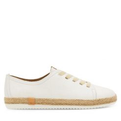 Espadryle Lasocki. Białe espadryle Lasocki, bez wzorów, bez obcasa. Za 199.99 zł.