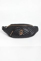 Nerka damska LIU JO. Czarne nerki i saszetki Liu Jo, z aplikacjami, pikowane, bez dodatków. Za 579.00 zł.