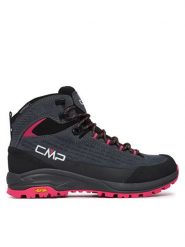 CMP Trekkingi Vertyx Mid Wmn Wp 3Q17286 Szary ciemny. Szare buty trekkingowe CMP, ze skóry, bez zapięcia. Za 689.99 zł.