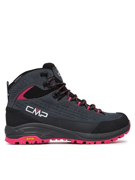 CMP Trekkingi Vertyx Mid Wmn Wp 3Q17286 Szary ciemny. Szare buty trekkingowe CMP, ze skóry, bez zapięcia. Za 689.99 zł.