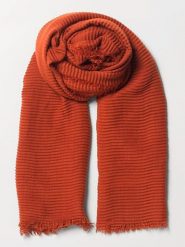 Becksöndergaard Szal w kolorze rdzawobrązowym - 200 x 120 cm rozmiar: onesize. Brązowe szaliki i kominy Becksöndergaard, bez wzorów, z tkaniny. Za 82.95 zł.