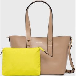 Call It Spring torebka Rubi kolor beżowy. Brązowe shopper bag Call it Spring, bez wzorów, bez dodatków. Za 249.99 zł.