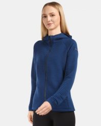 Damska bluza techniczna Kilpi TANALI-W. Niebieskie bluzy z kapturem Kilpi, s, bez wzorów, z materiału, z kapturem, trekkingowe. Za 422.05 zł.