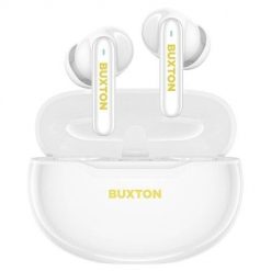 BUXTON BTW-7200 TUYA - Słuchawki Bluetooth douszne białe. Białe słuchawki douszne Buxton. Za 85.99 zł.