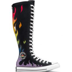 Buty sportowe Converse Chuck Taylor All Star. Czarne buty treningowe Converse, bez wzorów, bez zapięcia. Za 490.00 zł.