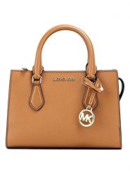 Michael Kors Skórzana torebka w kolorze jasnobrązowym - 30 x 22 x 9 cm rozmiar: onesize. Brązowe torebki klasyczne Michael Kors, bez wzorów, z materiału, przez ramię, bez dodatków. Za 794.39 zł.
