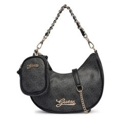 Torebka Guess. Czarne torebki klasyczne Guess, z aplikacjami, klasyczne, bez dodatków. Za 294.99 zł.
