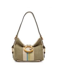 Guess Torebka Camden Mini HWAB93 08720 Beżowy. Brązowe torebki klasyczne Guess, z aplikacjami, z materiału, bez dodatków. Za 589.99 zł.