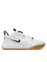 Nike Buty halowe Air Zoom Hyperace 3 FQ7074 101 Biały. Białe buty treningowe Nike, bez wzorów, z tworzywa sztucznego, bez zapięcia. Za 529.99 zł.