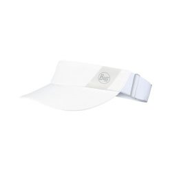 Czapka z daszkiem BUFF SPEED VISOR SOLID. Białe czapki z daszkiem Buff, bez wzorów, z poliesteru, retro. Za 139.90 zł.