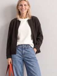 Street One bluza z kapturem Kobiety brązowy, 36. Brązowe bluzy Street One, bez wzorów, street, bez ramiączek, z kapturem. Za 349.95 zł.