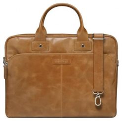 Torba dbramante1928 Kronborg 16'' brązowy. Brązowe torby na laptopa DBRAMANTE1928, bez wzorów. Za 669.00 zł.