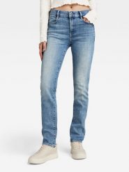 G-Star Dżinsy "Ace 2.0" - Slim Straight fit - w kolorze błękitnym rozmiar: W25/L30. Niebieskie jeansy G-Star, l, z aplikacjami, klasyczne. Za 197.63 zł.