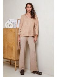 Soft Cashmere Sweter w kolorze jasnobrązowym rozmiar: 34/36. Brązowe swetry Soft Cashmere, bez wzorów, z kaszmiru, bez ramiączek. Za 104.99 zł.