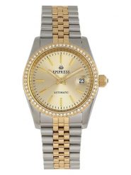 Empress Zegarek automatyczny "Constance" w kolorze srebrno-złotym rozmiar: onesize. Szare, analogowe zegarki Empress, ze stali. Za 826.99 zł.