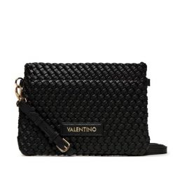 Torebka Valentino. Czarne listonoszki Valentino, bez wzorów, bez dodatków. Za 439.99 zł.