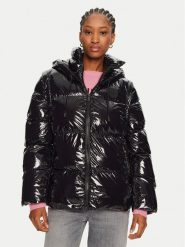 PINKO Kurtka puchowa Indice 103827 A11K Czarny Regular Fit. Czarne kurtki Pinko, l, bez wzorów, z puchu, bez kaptura. Za 1,299.00 zł.