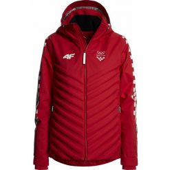 Kurtka narciarska damska Chorwacja Pyeongchang 2018 KUDN750 - czerwony wiśniowy. Kurtki narciarskie marki 4f. W wyprzedaży za 999.95 zł.