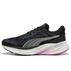 Buty Do Biegania Puma Magnify Nitro 2 Wns Damskie. Czarne buty do biegania Puma, bez wzorów, z gumy, bez zapięcia, do biegania. Za 401.92 zł.