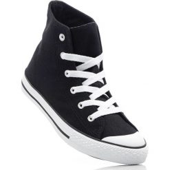Wysokie sneakersy bonprix czarny. Buty sportowe lifestyle marki bonprix. Za 54.99 zł.