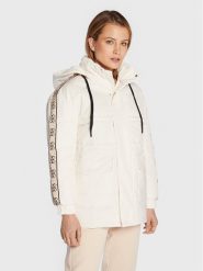 Guess Kurtka zimowa 4G V2BL09 WF330 Écru Regular Fit. Kurtki Guess, na zimę, xl, z aplikacjami, z syntetyku, bez kaptura. Za 569.99 zł.