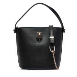 Torebka Guess. Czarne torebki klasyczne Guess, z aplikacjami, klasyczne, bez dodatków. Za 609.99 zł.