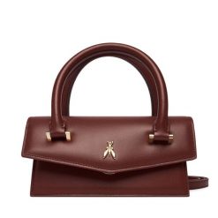 Torebka Patrizia Pepe. Brązowe torebki klasyczne Patrizia Pepe, bez wzorów, klasyczne, bez dodatków. Za 1,269.00 zł.