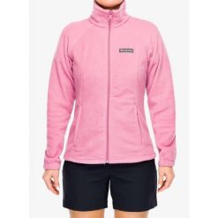 Bluza bez kaptura damska Columbia Benton Springs FZ. Czerwone bluzy bez kaptura Columbia, bez wzorów, bez kaptura, trekkingowe. Za 208.99 zł.