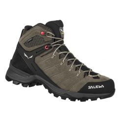 Buty Trekkingowe Damskie Salewa Alp Mate Mid Ptx. Czarne buty trekkingowe Salewa, bez wzorów, bez zapięcia, trekkingowe. W wyprzedaży za 715.45 zł.