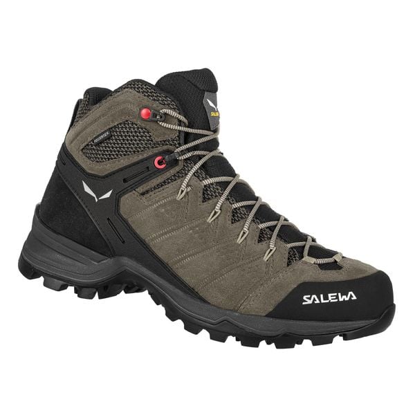 Buty Trekkingowe Damskie Salewa Alp Mate Mid Ptx. Czarne buty trekkingowe Salewa, bez wzorów, bez zapięcia, trekkingowe. W wyprzedaży za 702.70 zł.