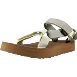 Sandały TEVA W MIDFORM UNIVER Zielony. Zielone sandały Teva, bez wzorów, z tkaniny, bez obcasa, bez zapięcia. Za 263.99 zł.