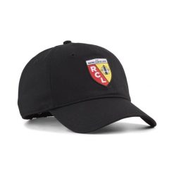 Czapka z daszkiem RC Lens Essentials PUMA. Białe czapki z daszkiem Puma, bez wzorów, ze lnu, sportowe. Za 99.00 zł.