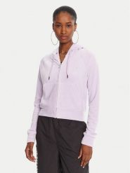 Juicy Couture Bluza Madison JCWA122001 Fioletowy Slim Fit. Fioletowe bluzy Juicy Couture, xs, bez wzorów, z syntetyku, bez ramiączek, bez kaptura. Za 369.99 zł.