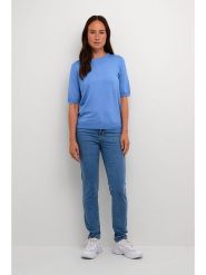 Kaffe Sweter w kolorze niebieskim rozmiar: XL. Niebieskie swetry Kaffe, xl, bez wzorów, bez ramiączek. Za 60.99 zł.