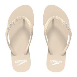 Klapki japonki damskie Speedo Flip Flop. Białe japonki Speedo, bez wzorów, sportowe. Za 69.99 zł.