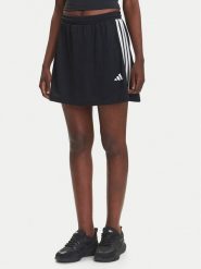 Adidas Spódnica mini Stadium 3-Stripes Tennis Inspired Jacquard JL7171 Czarny Regular Fit. Czarne spódnice adidas, s, bez wzorów, z syntetyku, mini. Za 219.99 zł.