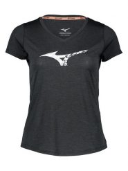 Mizuno Koszulka funkcyjna "Impulse Core" w kolorze czarnym rozmiar: XS. Czarne t-shirty sportowe Mizuno, xs, bez wzorów, bez ramiączek, outdoorowe. Za 52.79 zł.