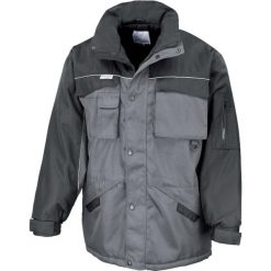 Parka Result Heavy Duty. Niebieskie płaszcze RESULT, m, bez wzorów, z nylonu, bez kaptura. Za 310.45 zł.