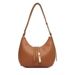 Torebka Furla. Brązowe torebki klasyczne Furla, bez wzorów, klasyczne, bez dodatków. Za 1,259.00 zł.