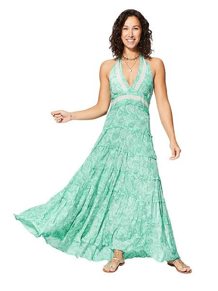 Ipanima Sukienka w kolorze turkusowym rozmiar: 34-40. Niebieskie sukienki Ipanima, bez wzorów, klasyczne, bez kołnierzyka, bez ramiączek, maxi. Za 74.81 zł.