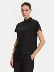 Calvin Klein Koszula K20K208322 Czarny Regular Fit. Czarne koszule Calvin Klein, bez wzorów, z lyocellu, bez kołnierzyka, bez ramiączek. Za 319.99 zł.