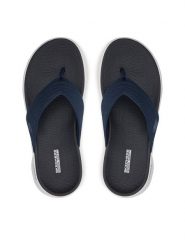 Skechers Japonki Go Walk Flex Sandal-Splendor 141404/NVY Granatowy. Niebieskie japonki Skechers, bez wzorów, z materiału. Za 169.99 zł.