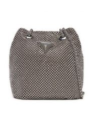 Guess Torebka HWRY93 50750 Srebrny. Szare kopertówki Guess, z aplikacjami, z tworzywa sztucznego, wizytowe, bez dodatków. Za 469.99 zł.