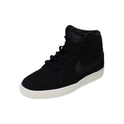 Buty do chodzenia damskie Nike Wmns Ebernon Mid Se. Czarne buty do biegania Nike, bez wzorów, z materiału, bez zapięcia, do biegania. Za 327.60 zł.