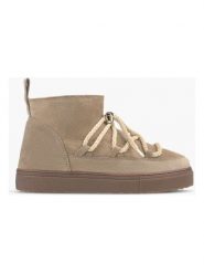 INUIKII Botki zimowe "Classic Sneaker Low" w kolorze beżowym rozmiar: 36. Brązowe botki Inuikii, bez wzorów, z materiału, bez obcasa, bez zapięcia. Za 858.58 zł.