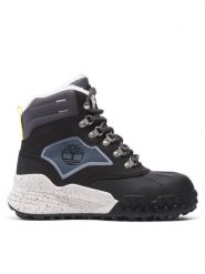 Timberland Trapery Moriah Range Hiker Wp Ins TB0A63E60151 Czarny. Czarne traperki Timberland, bez wzorów, z nubiku, bez obcasa, bez zapięcia. Za 929.99 zł.