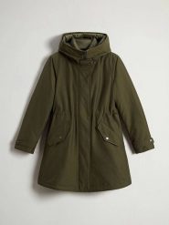 Woolrich Parka "Authentic 3in1" w kolorze khaki rozmiar: L. Brązowe płaszcze Woolrich, l, bez wzorów, bez kaptura. Za 2,818.00 zł.
