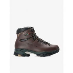 Buty trekkingowe damskie Zamberlan Vioz GTX. Brązowe buty trekkingowe Zamberlan, bez zapięcia. Za 687.99 zł.
